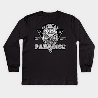 gangsta's paradise Kids Long Sleeve T-Shirt